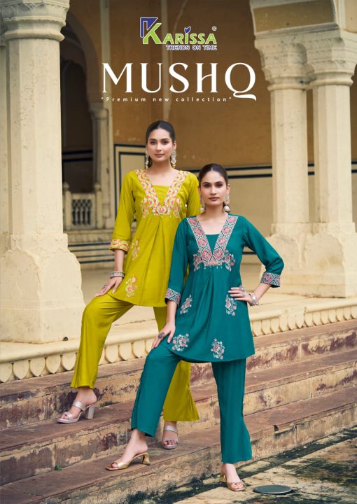 Karissa Mushq CO ORD Wholesale Catalog 4 Pcs - Image 2