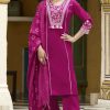 Karissa Vaani Kurti with Dupatta Bottom Cotton Catalog 4 Pcs