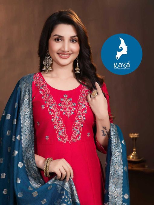 Kaya Angika Silk Readymade Salwar Suit Catalog 6 Pcs - Image 3