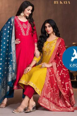 Kaya Angika Silk Readymade Salwar Suit Catalog 6 Pcs 247x371 - Surat Fabrics
