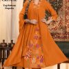 Kaya Crystal Chanderi Readymade Salwar Suit Catalog 6 Pcs