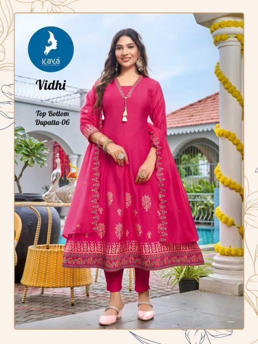 Kaya Vidhi Fancy Readymade Salwar Suit Catalog 6 Pcs - Image 11