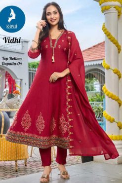 Kaya Vidhi Fancy Readymade Salwar Suit Catalog 6 Pcs