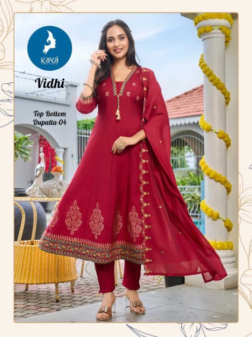 Kaya Vidhi Fancy Readymade Salwar Suit Catalog 6 Pcs - Image 5