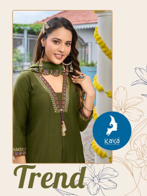 Kaya Vidhi Fancy Readymade Salwar Suit Catalog 6 Pcs - Image 6