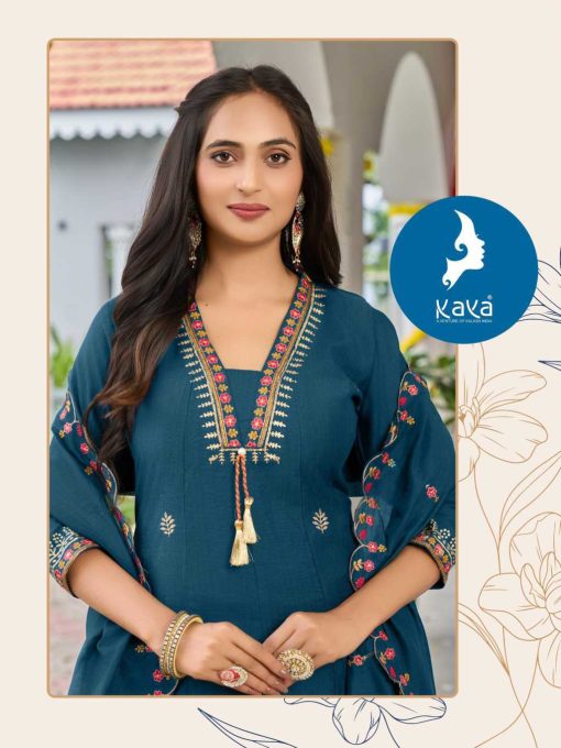 Kaya Vidhi Fancy Readymade Salwar Suit Catalog 6 Pcs - Image 7