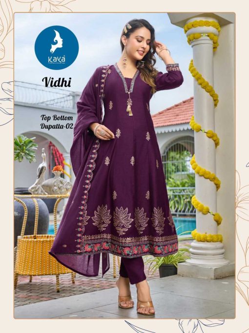 Kaya Vidhi Fancy Readymade Salwar Suit Catalog 6 Pcs - Image 10