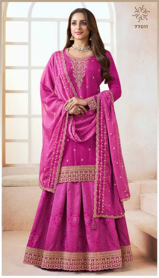 Kuleesh Bhavya by Vinay Silk Salwar Suit Catalog 4 Pcs - Image 3