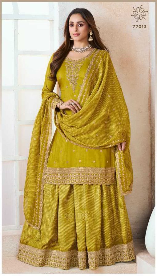 Kuleesh Bhavya by Vinay Silk Salwar Suit Catalog 4 Pcs - Image 7
