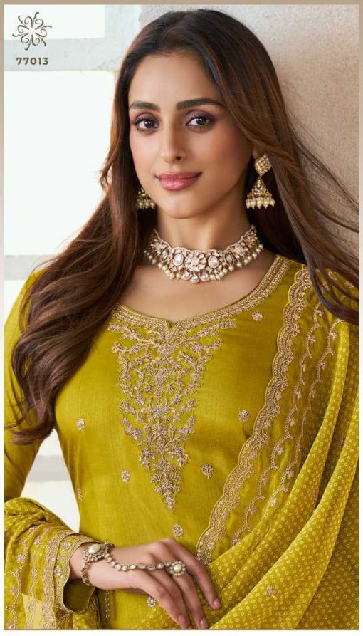 Kuleesh Bhavya by Vinay Silk Salwar Suit Catalog 4 Pcs - Image 8