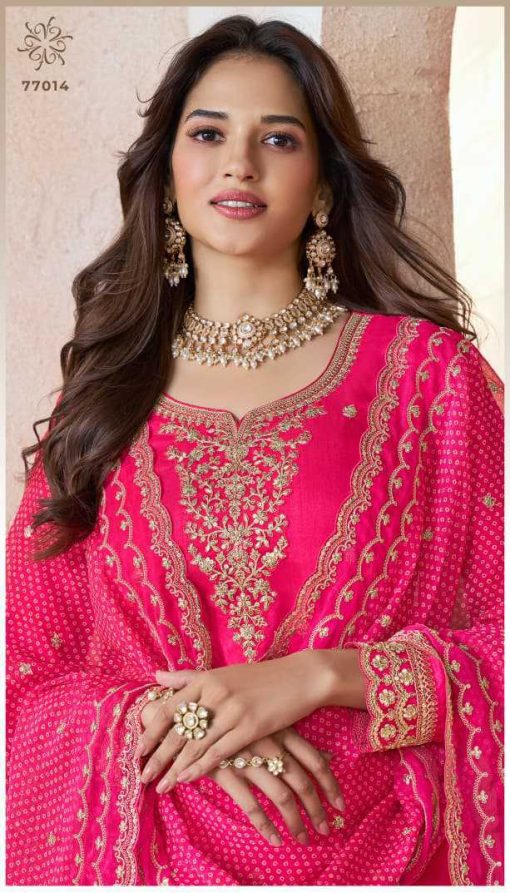 Kuleesh Bhavya by Vinay Silk Salwar Suit Catalog 4 Pcs - Image 10