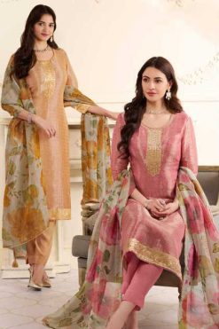 Kuleesh Kanchi by Vinay Silk Salwar Suit Catalog 4 Pcs