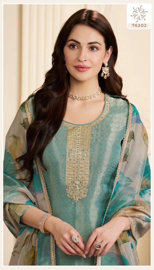 Kuleesh Kanchi by Vinay Silk Salwar Suit Catalog 4 Pcs - Image 6