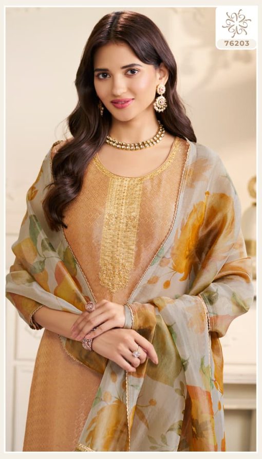 Kuleesh Kanchi by Vinay Silk Salwar Suit Catalog 4 Pcs - Image 8