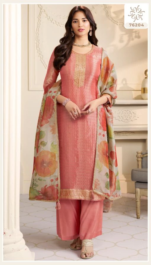 Kuleesh Kanchi by Vinay Silk Salwar Suit Catalog 4 Pcs - Image 9