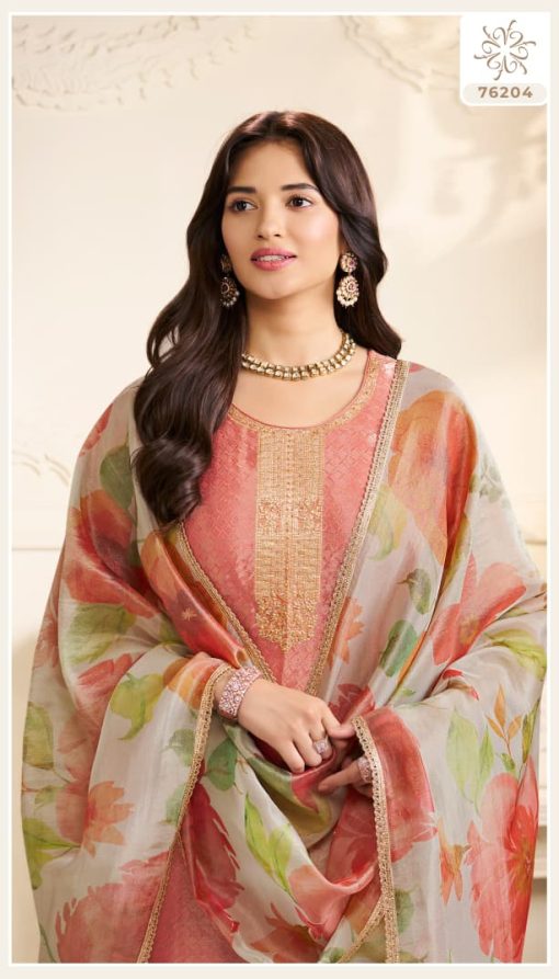 Kuleesh Kanchi by Vinay Silk Salwar Suit Catalog 4 Pcs - Image 10