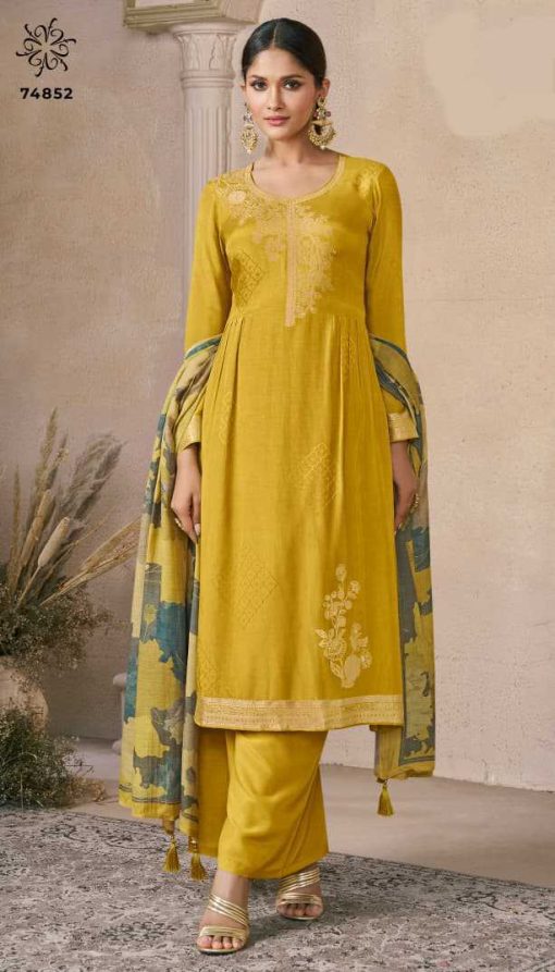Kuleesh Navya Vol 5 by Vinay Fancy Salwar Suit Catalog 4 Pcs - Image 5
