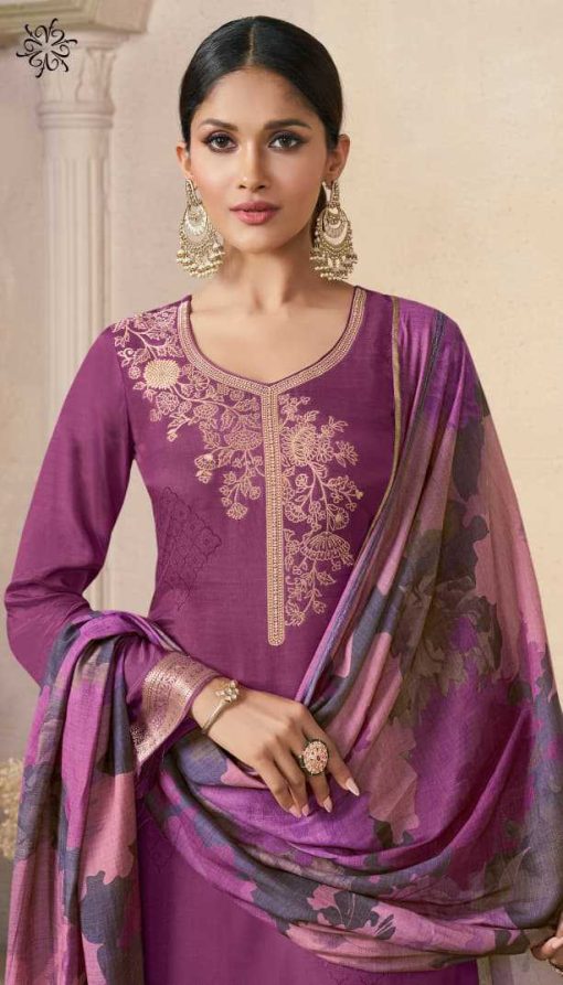 Kuleesh Navya Vol 5 by Vinay Fancy Salwar Suit Catalog 4 Pcs - Image 8