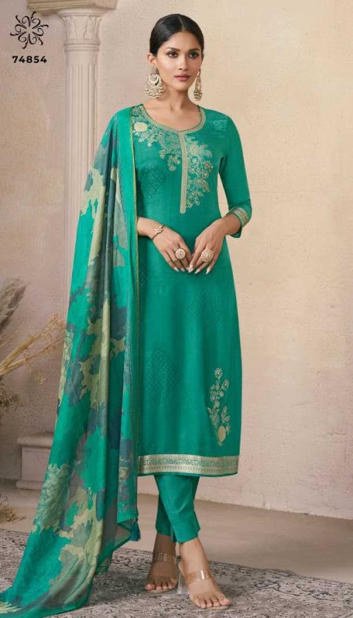 Kuleesh Navya Vol 5 by Vinay Fancy Salwar Suit Catalog 4 Pcs - Image 9