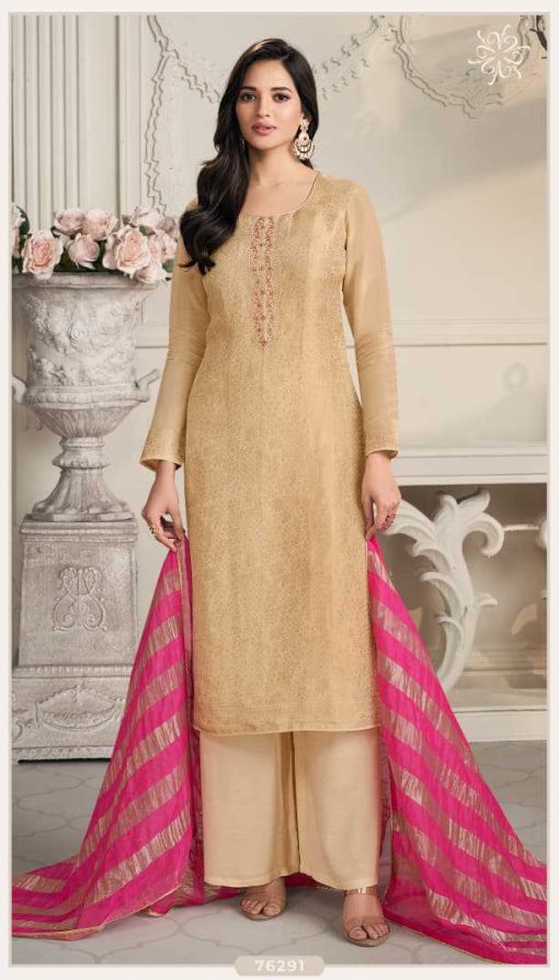 Kuleesh Shirina by Vinay Jacquard Salwar Suit Catalog 4 Pcs - Image 3