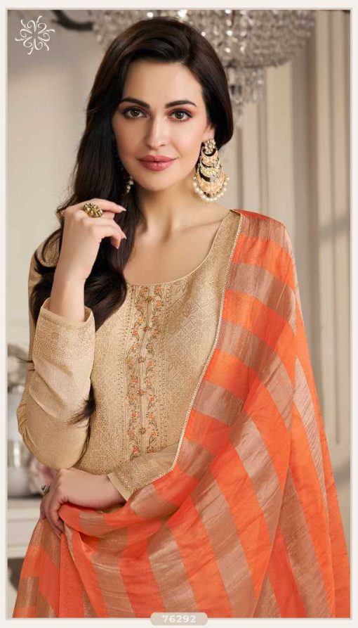 Kuleesh Shirina by Vinay Jacquard Salwar Suit Catalog 4 Pcs - Image 6