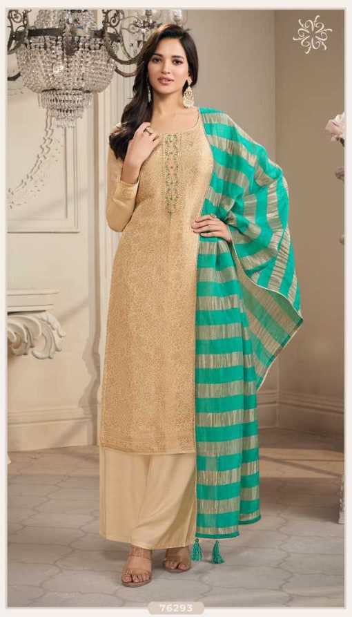 Kuleesh Shirina by Vinay Jacquard Salwar Suit Catalog 4 Pcs - Image 7