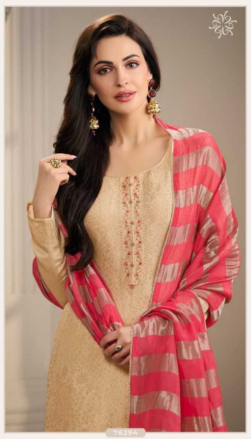 Kuleesh Shirina by Vinay Jacquard Salwar Suit Catalog 4 Pcs - Image 10