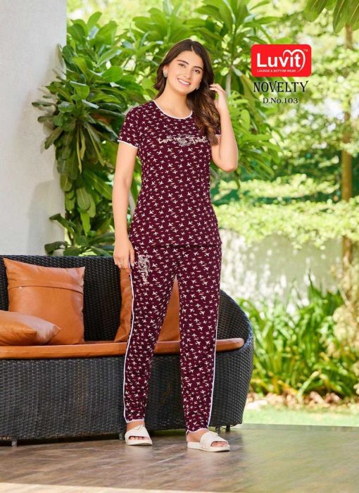 Luvit Novelty Night Wear Wholesale Catalog 8 Pcs - Image 11