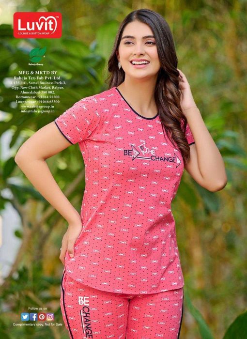 Luvit Novelty Night Wear Wholesale Catalog 8 Pcs - Image 12