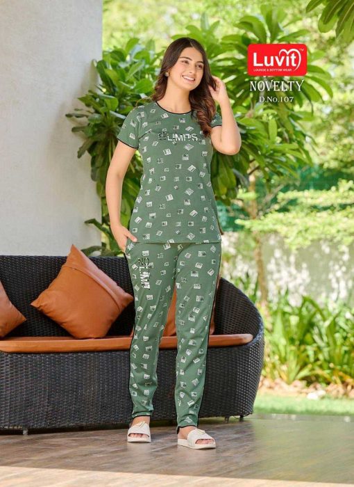 Luvit Novelty Night Wear Wholesale Catalog 8 Pcs - Image 5