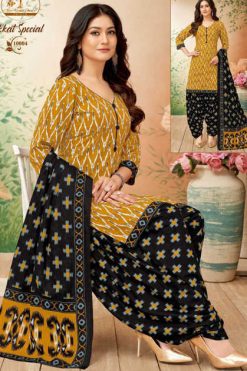 Miss World Choice Ikkat Special Vol 10 Cotton Readymade Suit Catalog 10 Pcs