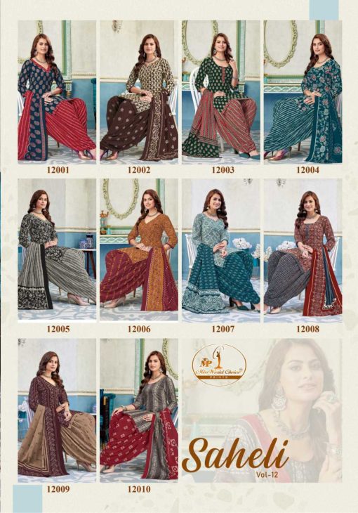 Miss World Choice Saheli Vol 12 Cotton Readymade Suit Catalog 10 Pcs - Image 19