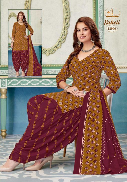 Miss World Choice Saheli Vol 12 Cotton Readymade Suit Catalog 10 Pcs - Image 5