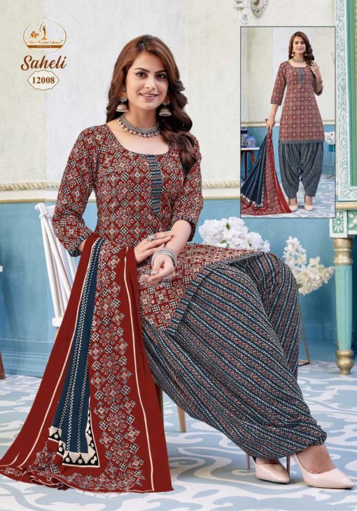Miss World Choice Saheli Vol 12 Cotton Readymade Suit Catalog 10 Pcs - Image 6