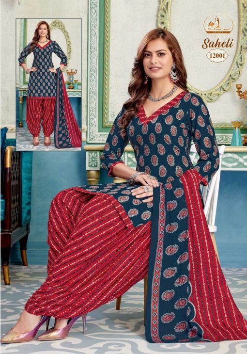 Miss World Choice Saheli Vol 12 Cotton Readymade Suit Catalog 10 Pcs - Image 9
