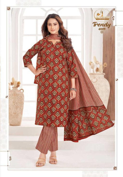 Miss World Choice Trendy Patiyala Vol 4 Cotton Readymade Suit Catalog 10 Pcs - Image 15