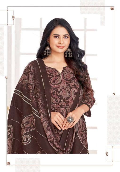 Miss World Choice Trendy Patiyala Vol 4 Cotton Readymade Suit Catalog 10 Pcs - Image 6