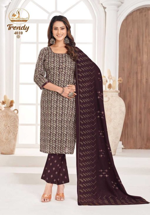 Miss World Choice Trendy Patiyala Vol 4 Cotton Readymade Suit Catalog 10 Pcs - Image 8