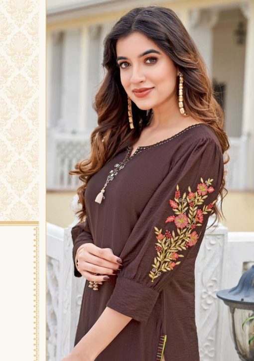 Mittoo Kaamiya Rayon Kurti Catalog 6 Pcs - Image 4