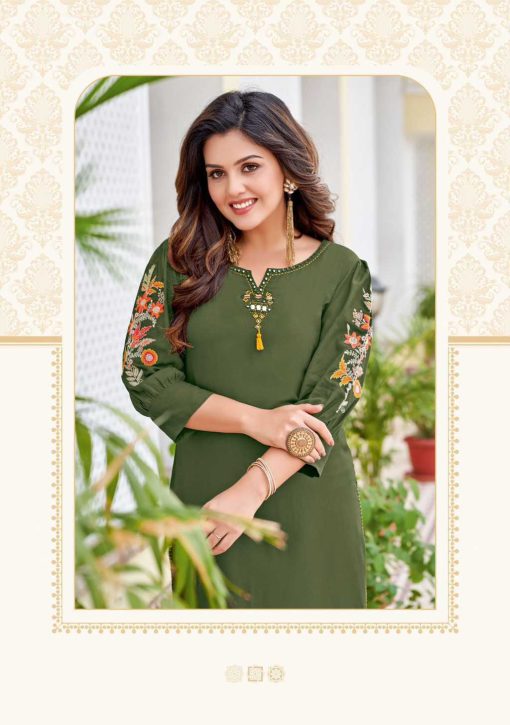 Mittoo Kaamiya Rayon Kurti Catalog 6 Pcs - Image 8