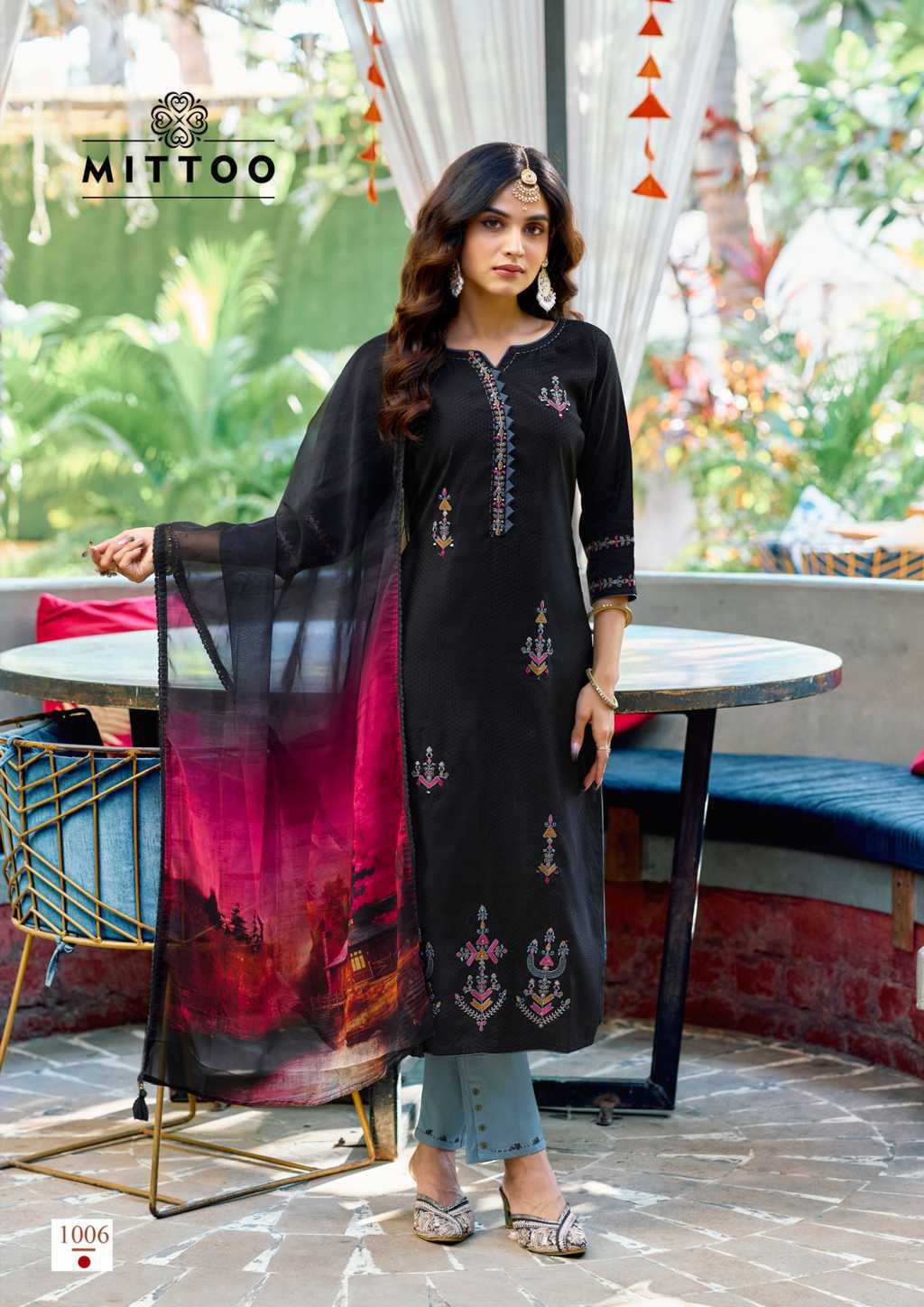 Mittoo Khoobsurat Kurti with Dupatta Bottom Viscose Catalog 6 Pcs (2) Mittoo Khoobsurat Kurti with Dupatta Bottom Viscose Catalog 6 Pcs - Image 3