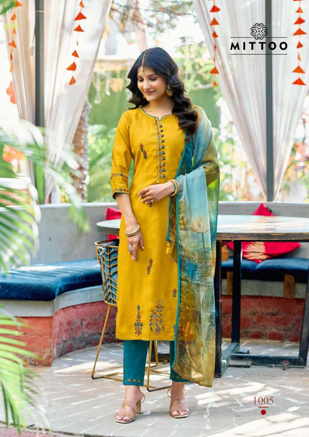 Mittoo Khoobsurat Kurti with Dupatta Bottom Viscose Catalog 6 Pcs (7) Mittoo Khoobsurat Kurti with Dupatta Bottom Viscose Catalog 6 Pcs - Image 8