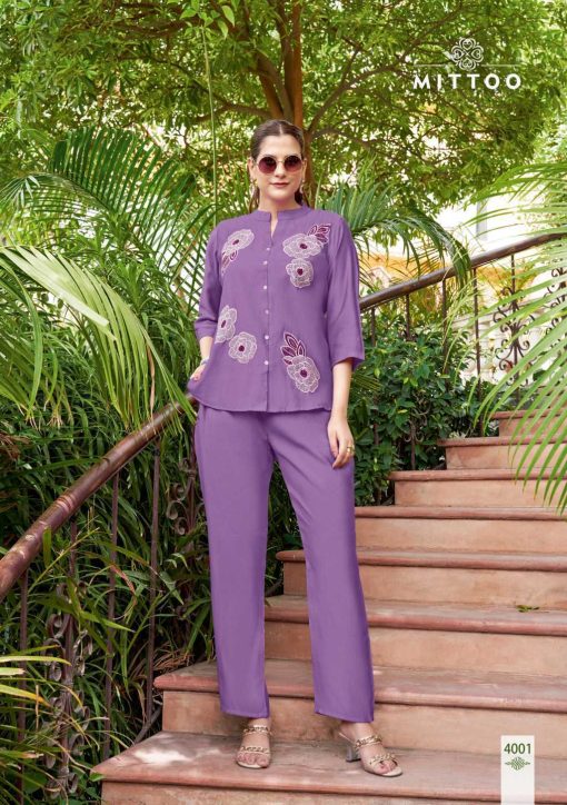 Mittoo Pranjal Viscose Kurti with Bottom Catalog 6 Pcs - Image 10