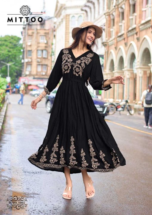 Mittoo Queen Rayon Kurti Catalog 6 Pcs - Image 11