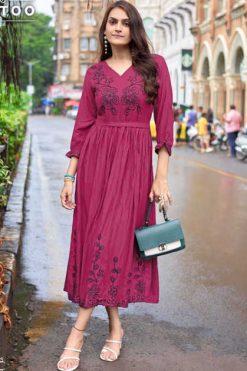 Mittoo Queen Rayon Kurti Catalog 6 Pcs