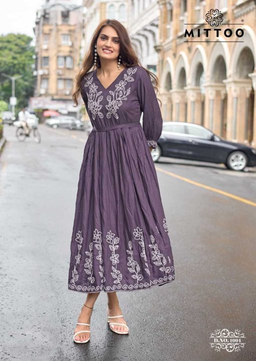 Mittoo Queen Rayon Kurti Catalog 6 Pcs - Image 6