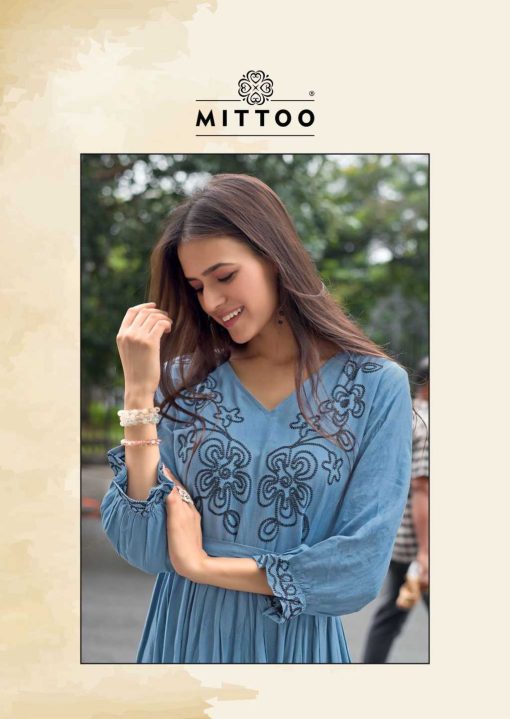 Mittoo Queen Rayon Kurti Catalog 6 Pcs - Image 9