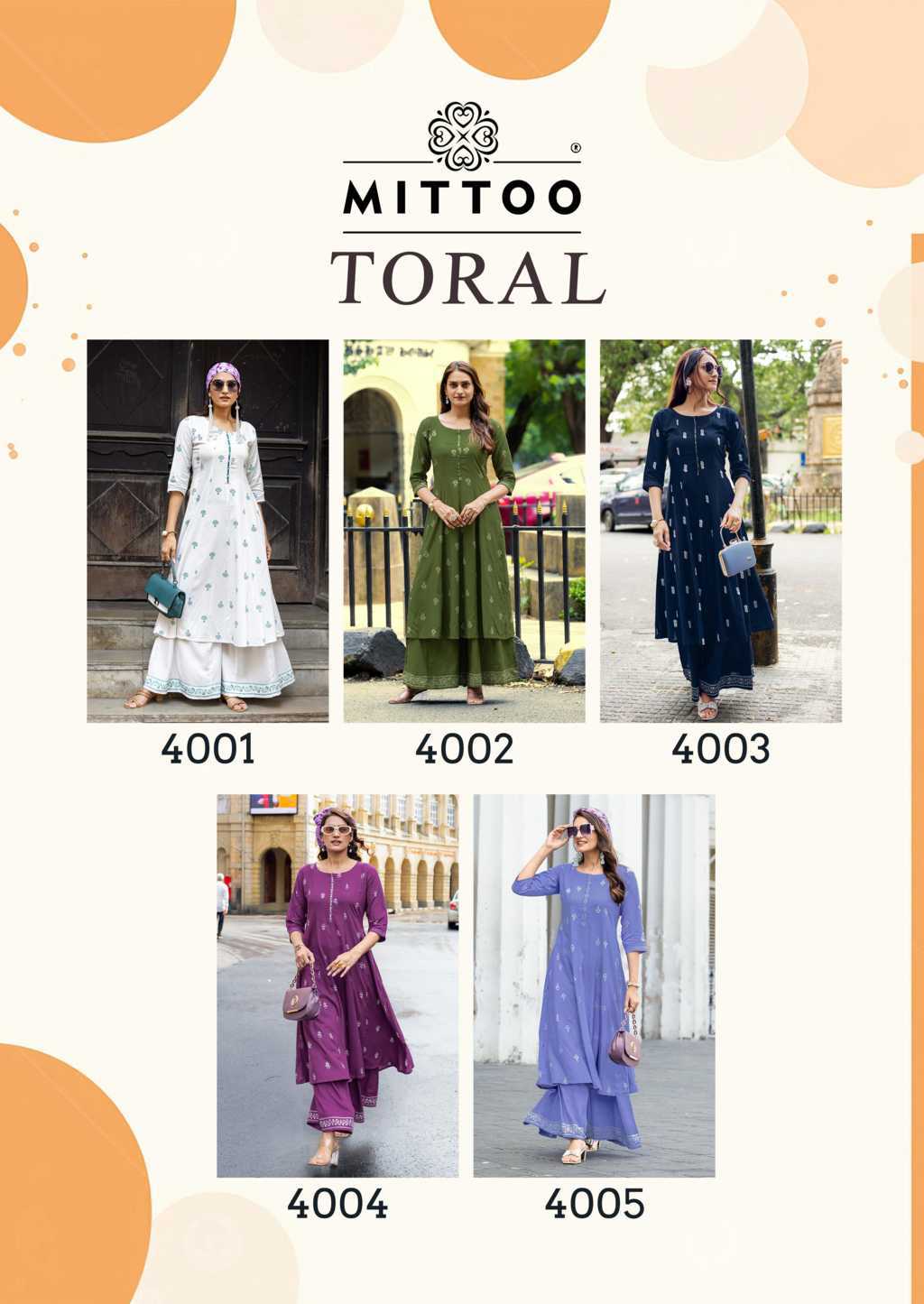 Mittoo Toral Rayon Kurti with Bottom Catalog 5 Pcs (11) Mittoo Toral Rayon Kurti with Bottom Catalog 5 Pcs - Image 12