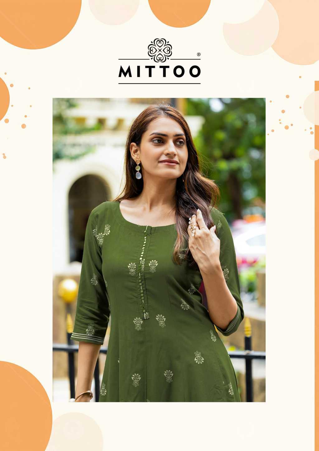 Mittoo Toral Rayon Kurti with Bottom Catalog 5 Pcs (4) Mittoo Toral Rayon Kurti with Bottom Catalog 5 Pcs - Image 5