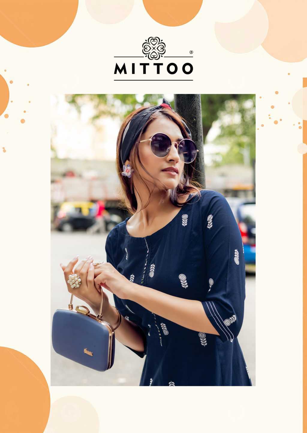 Mittoo Toral Rayon Kurti with Bottom Catalog 5 Pcs (6) Mittoo Toral Rayon Kurti with Bottom Catalog 5 Pcs - Image 7